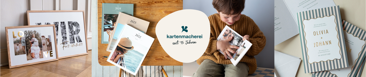kartenmacherei Poster Fotobücher