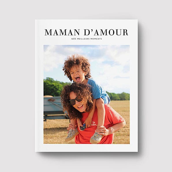 Livre photo pour la fête des mères
