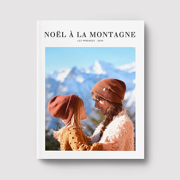 Exemple de livre photo pour Noël