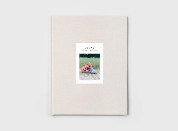 Livres photos couverture embossée