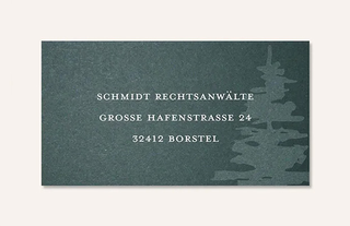 Empfängeraufkleber für geschäftliche Weihnachtskarten