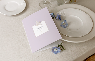 Menükarten Konfirmation