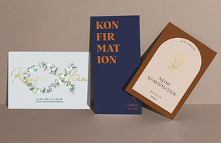 Einladungen Konfirmation