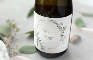 Étiquette champagne