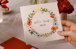 Dankeskarten zur Taufe