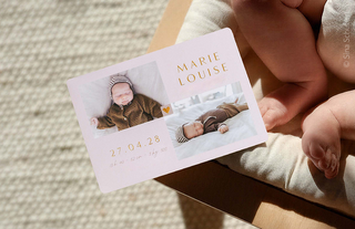 Faire-part naissance