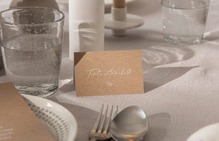 Tischkarten zur Taufe