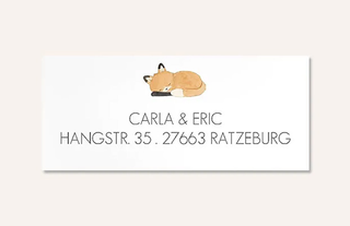 Absenderaufkleber Geburt