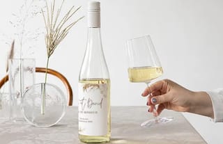 Étiquette vin rouge