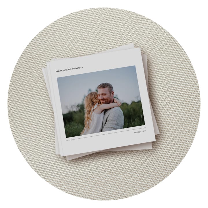 Carré  Album photo souple carré