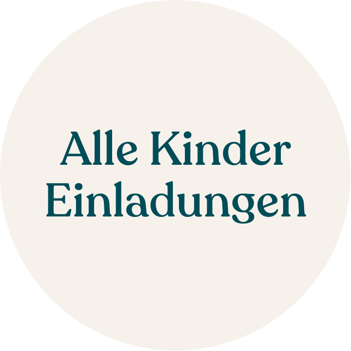 Alle Einladungskarten für Kindergeburtstage