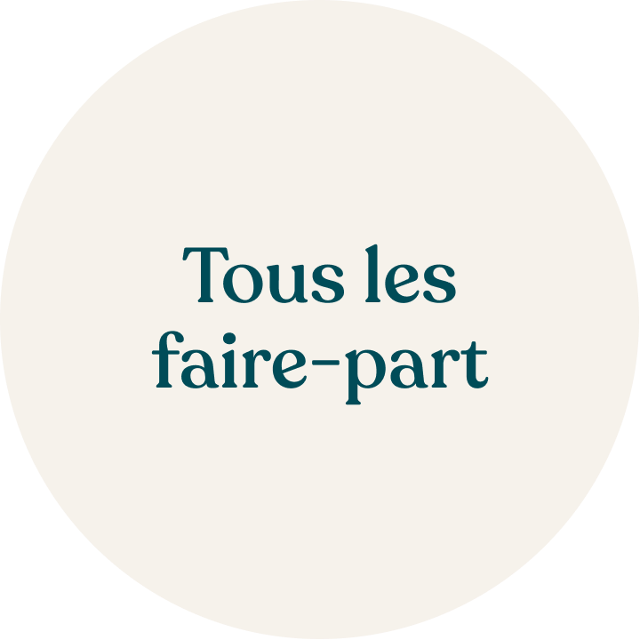 Tous les faire-part Tous les faire-part