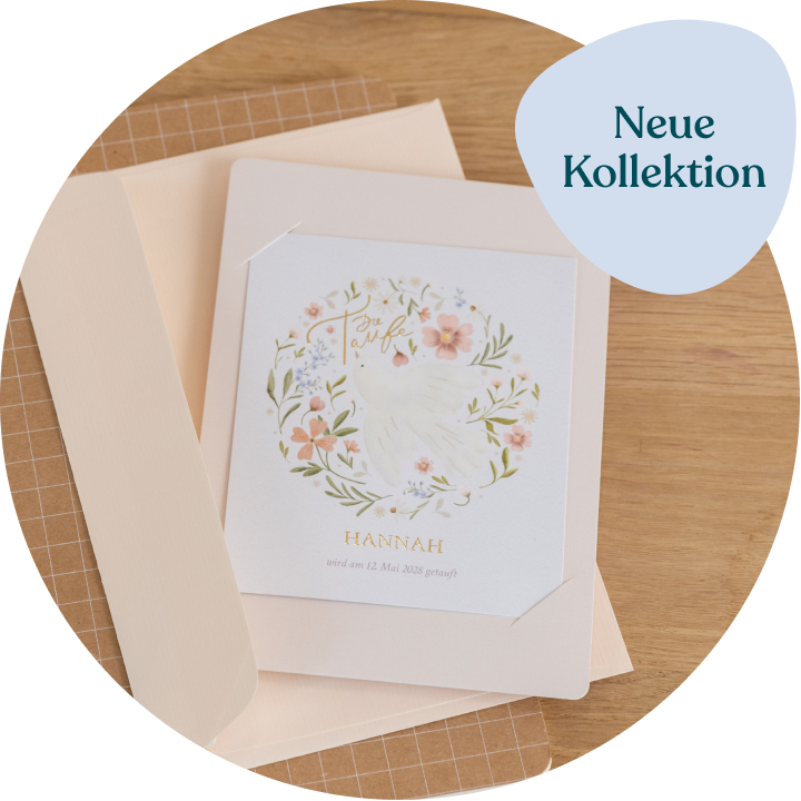 Taufkarten Einladung