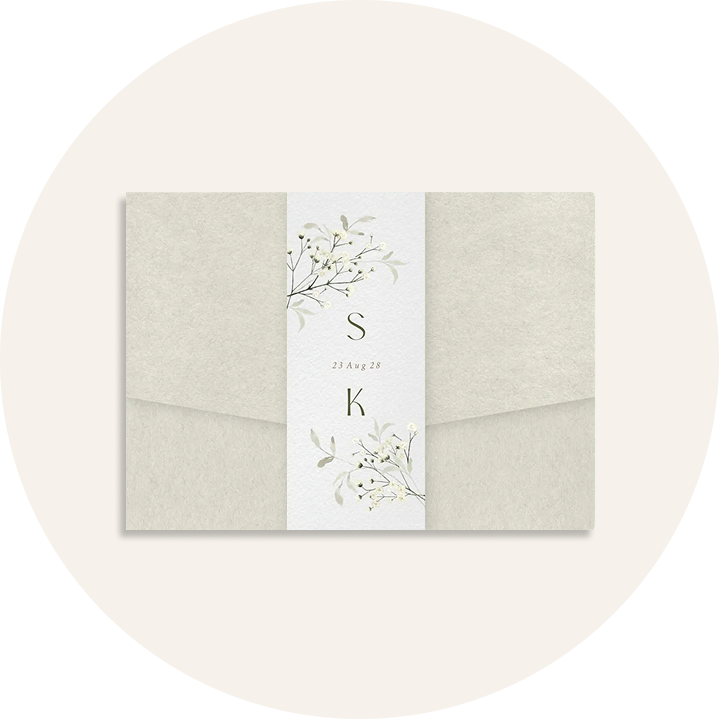 Hochzeitseinladung Love in Bloom