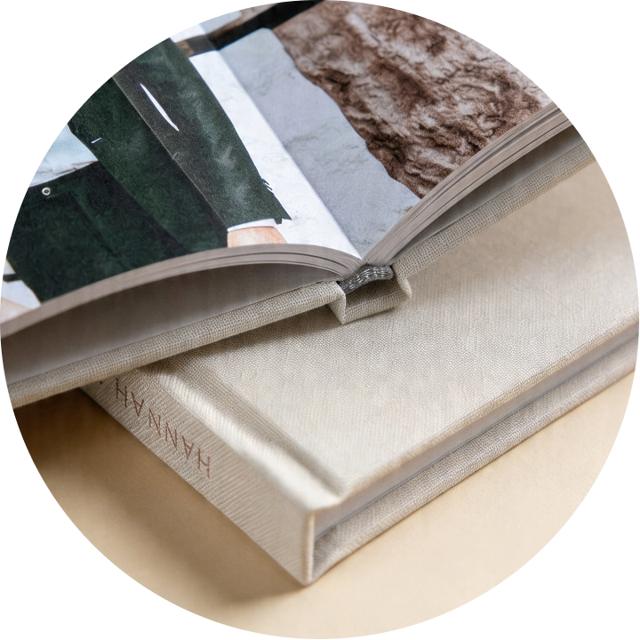 Fotobuch Stoffeinband