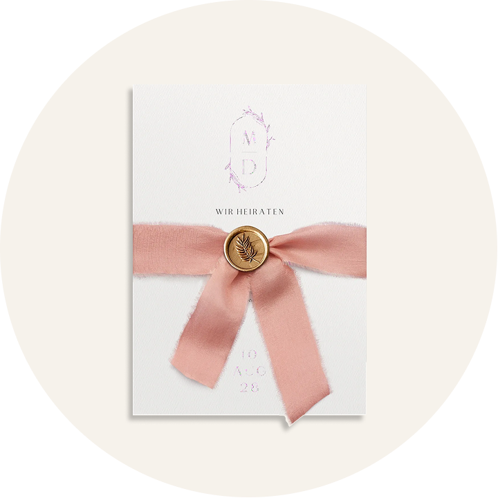 Hochzeitseinladungen Elegant Romance
