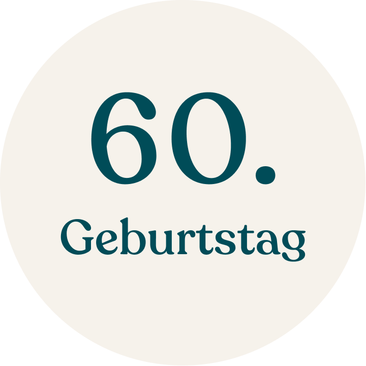 60. Geburtstag