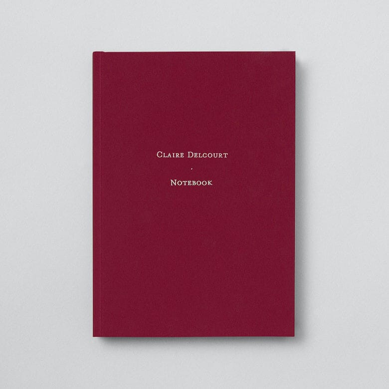 Carnet couverture souple avec dorure