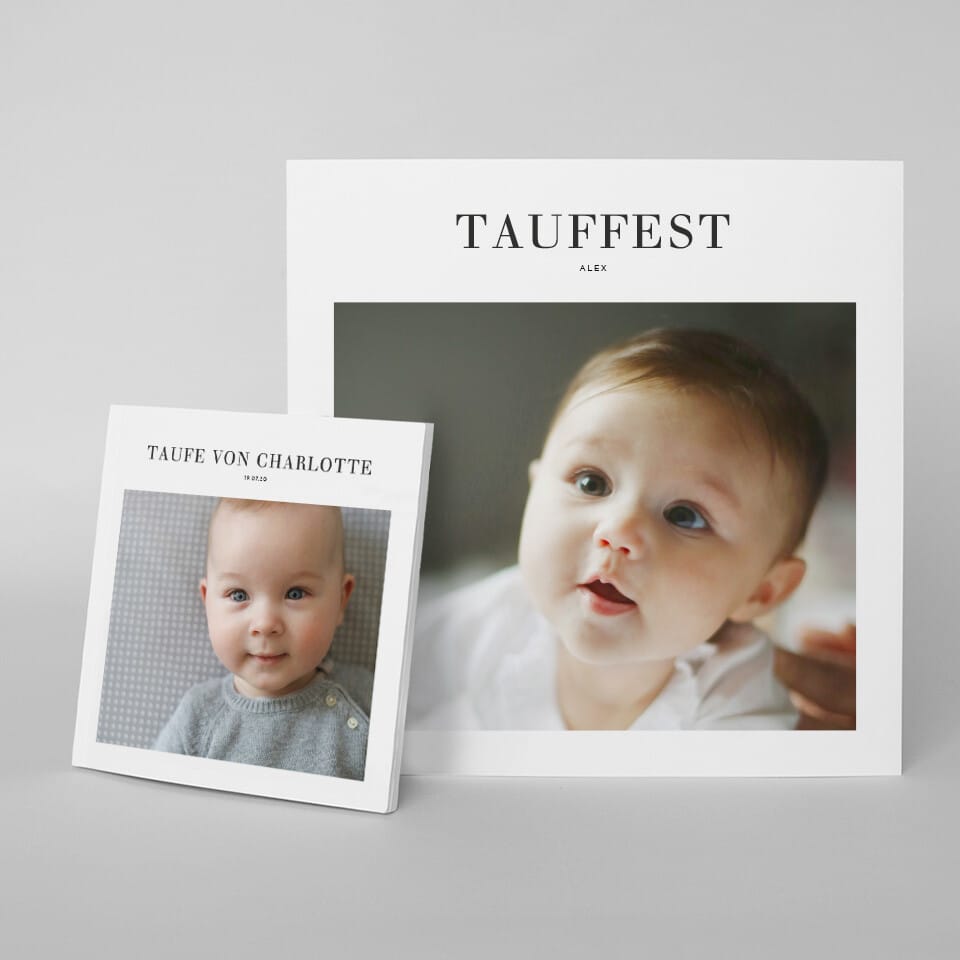 Fotobuch Taufe